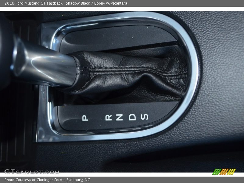 Shadow Black / Ebony w/Alcantara 2018 Ford Mustang GT Fastback