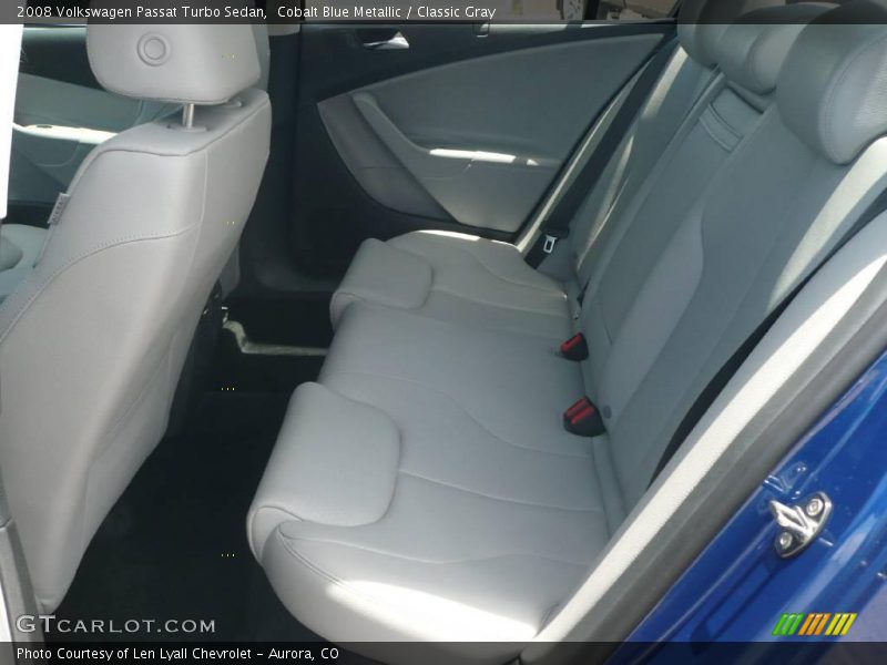 Cobalt Blue Metallic / Classic Gray 2008 Volkswagen Passat Turbo Sedan