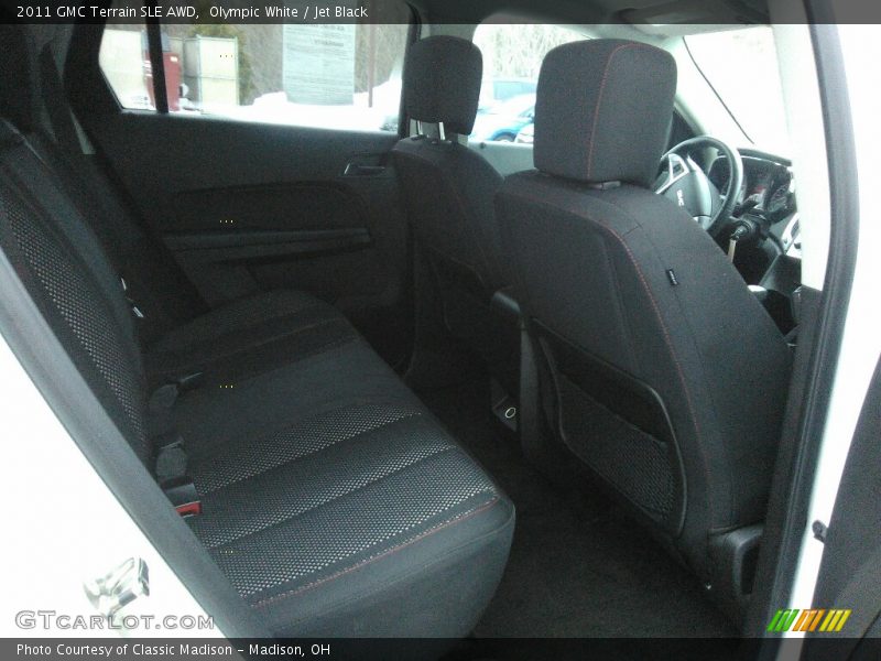 Olympic White / Jet Black 2011 GMC Terrain SLE AWD