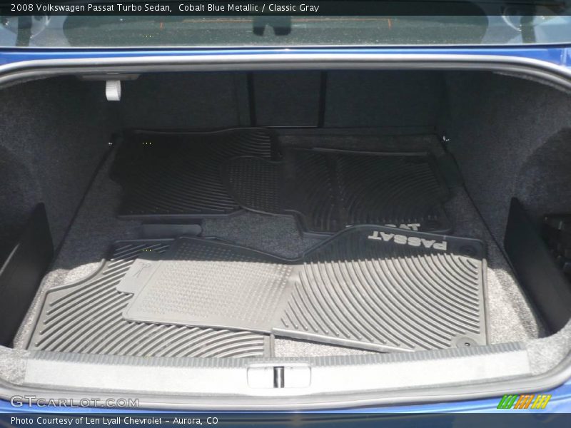 Cobalt Blue Metallic / Classic Gray 2008 Volkswagen Passat Turbo Sedan