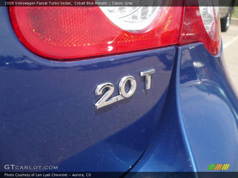 Cobalt Blue Metallic / Classic Gray 2008 Volkswagen Passat Turbo Sedan