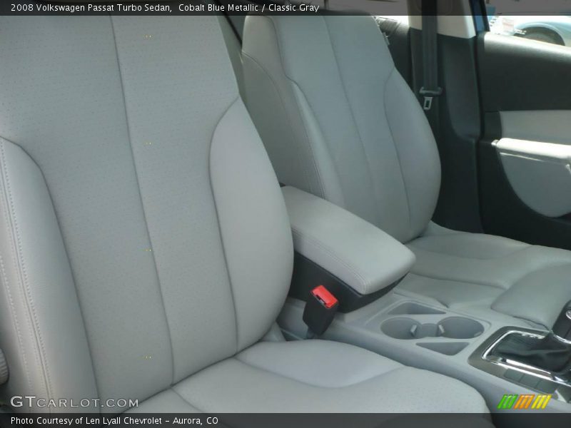 Cobalt Blue Metallic / Classic Gray 2008 Volkswagen Passat Turbo Sedan