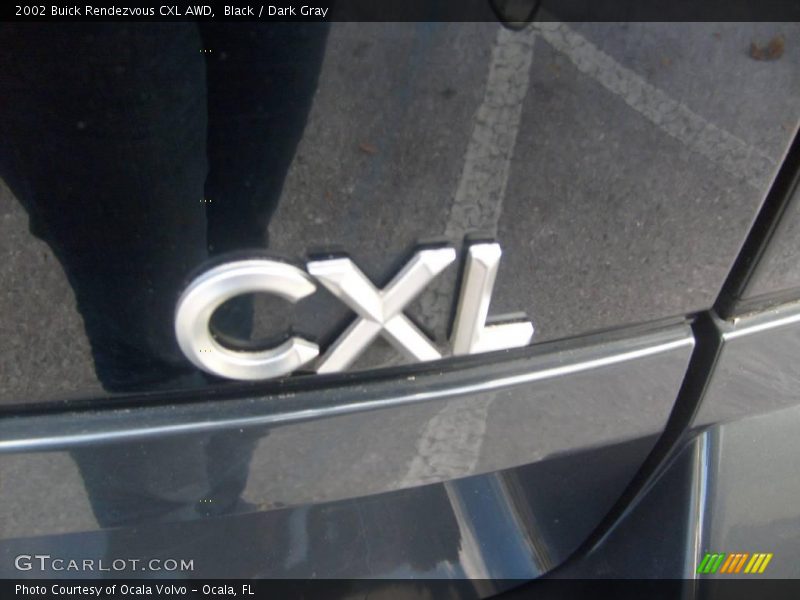 Black / Dark Gray 2002 Buick Rendezvous CXL AWD