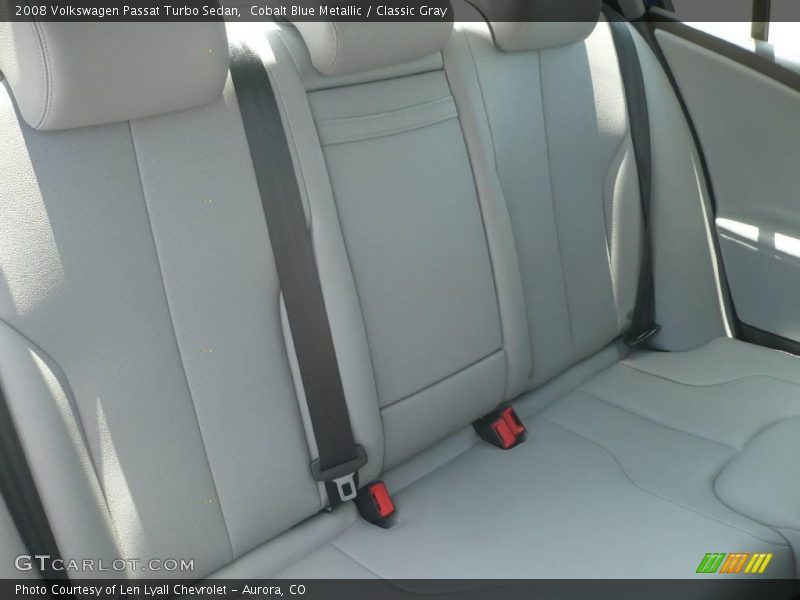 Cobalt Blue Metallic / Classic Gray 2008 Volkswagen Passat Turbo Sedan