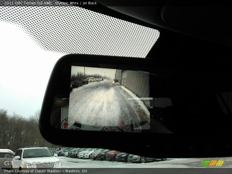 Olympic White / Jet Black 2011 GMC Terrain SLE AWD