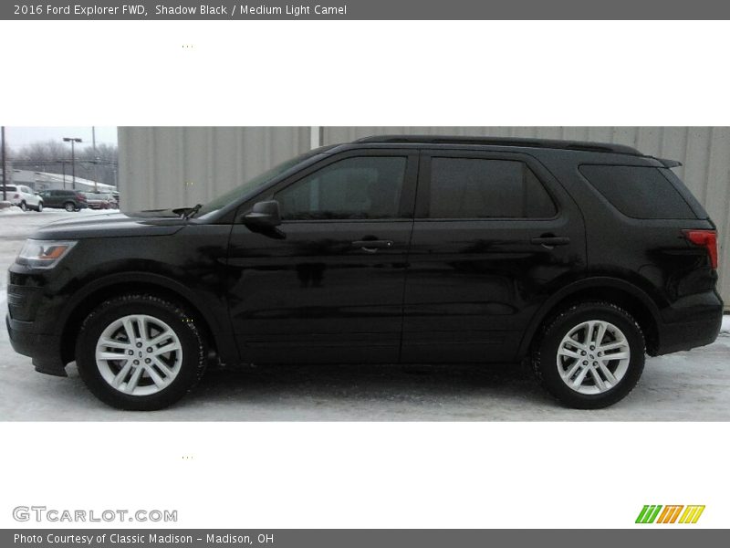 Shadow Black / Medium Light Camel 2016 Ford Explorer FWD