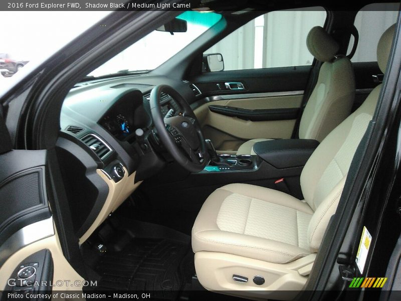 Shadow Black / Medium Light Camel 2016 Ford Explorer FWD