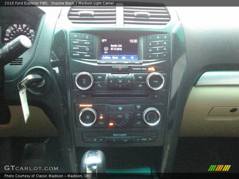 Shadow Black / Medium Light Camel 2016 Ford Explorer FWD