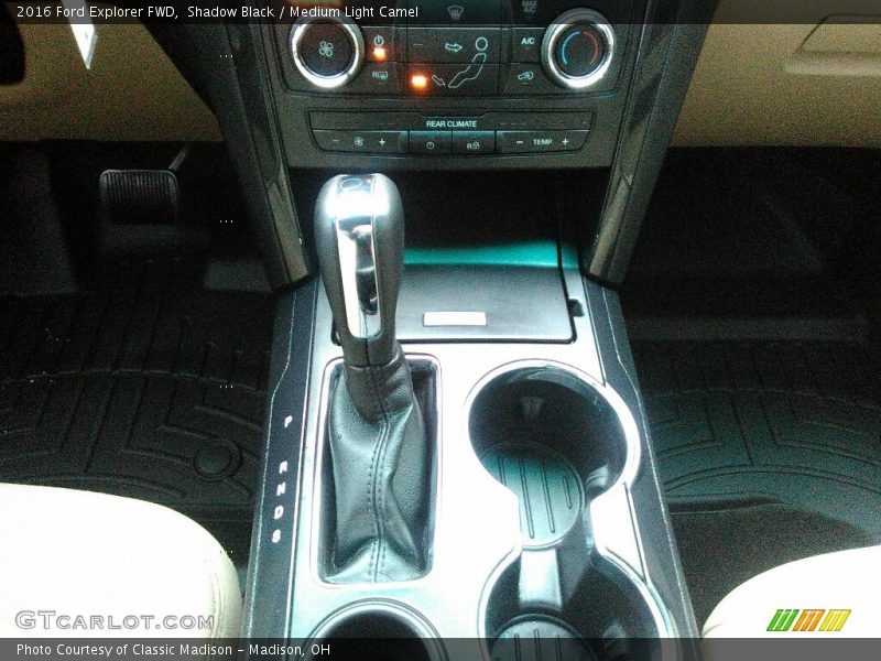 Shadow Black / Medium Light Camel 2016 Ford Explorer FWD