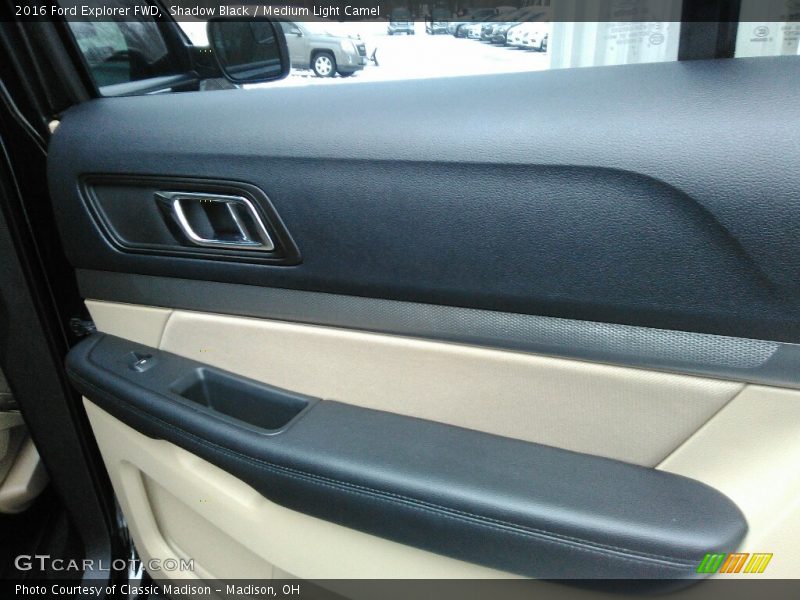 Shadow Black / Medium Light Camel 2016 Ford Explorer FWD