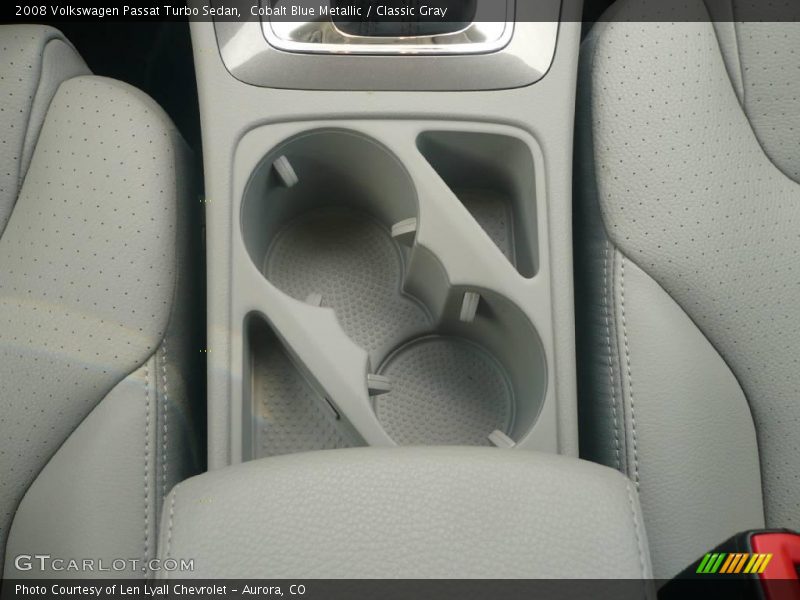 Cobalt Blue Metallic / Classic Gray 2008 Volkswagen Passat Turbo Sedan