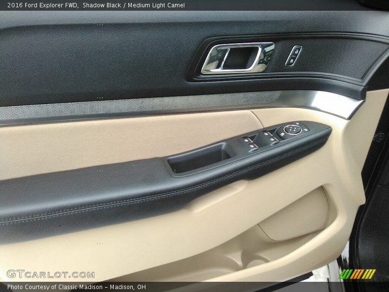 Shadow Black / Medium Light Camel 2016 Ford Explorer FWD