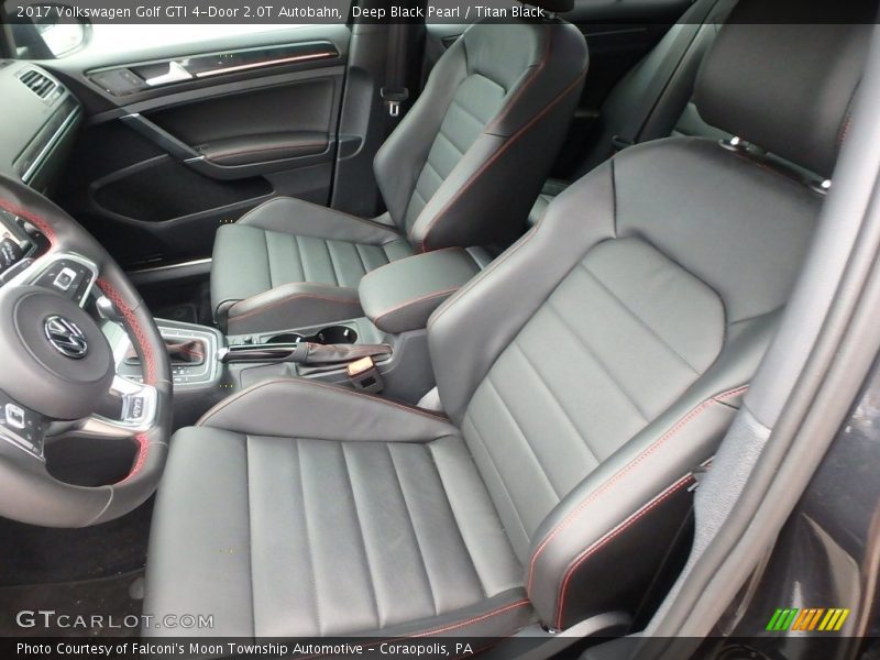 Front Seat of 2017 Golf GTI 4-Door 2.0T Autobahn