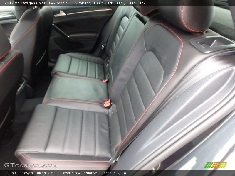 Rear Seat of 2017 Golf GTI 4-Door 2.0T Autobahn