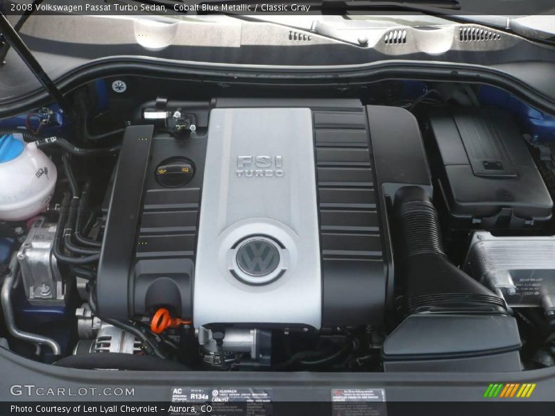 Cobalt Blue Metallic / Classic Gray 2008 Volkswagen Passat Turbo Sedan
