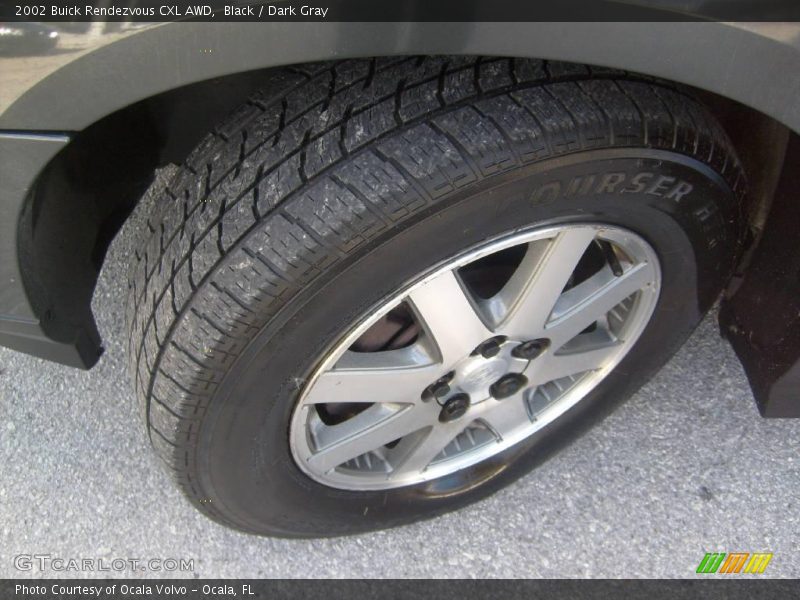 Black / Dark Gray 2002 Buick Rendezvous CXL AWD