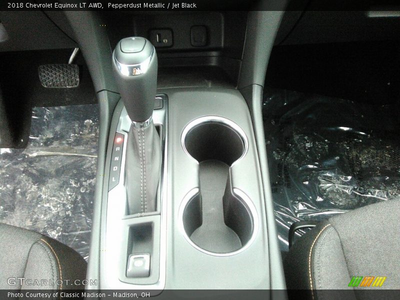 Pepperdust Metallic / Jet Black 2018 Chevrolet Equinox LT AWD