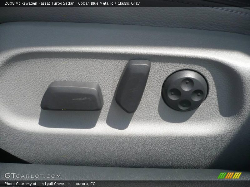 Cobalt Blue Metallic / Classic Gray 2008 Volkswagen Passat Turbo Sedan