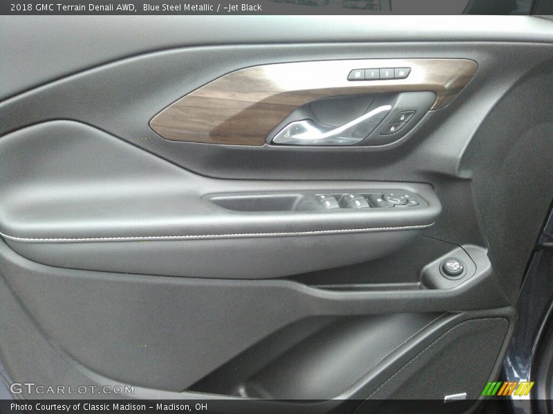 Blue Steel Metallic / ­Jet Black 2018 GMC Terrain Denali AWD