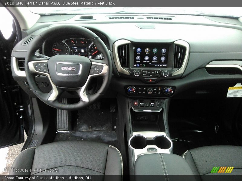 Blue Steel Metallic / ­Jet Black 2018 GMC Terrain Denali AWD