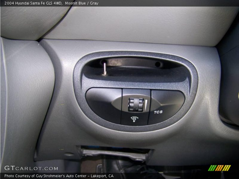 Moonlit Blue / Gray 2004 Hyundai Santa Fe GLS 4WD