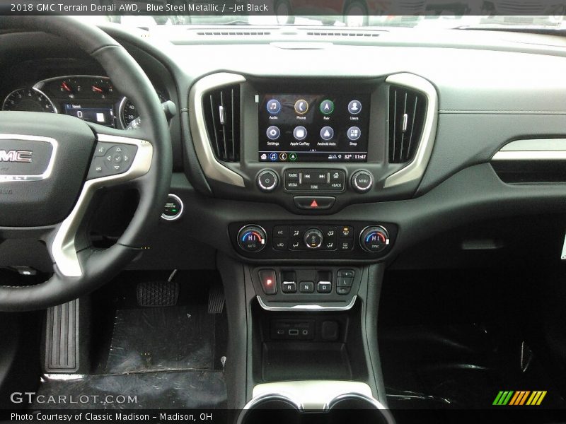 Blue Steel Metallic / ­Jet Black 2018 GMC Terrain Denali AWD