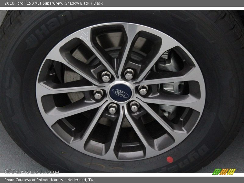 Shadow Black / Black 2018 Ford F150 XLT SuperCrew