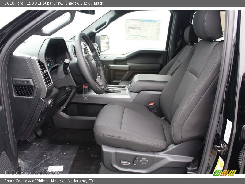Shadow Black / Black 2018 Ford F150 XLT SuperCrew