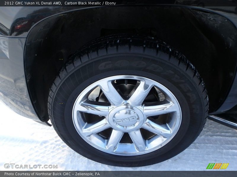 Carbon Black Metallic / Ebony 2012 GMC Yukon XL Denali AWD