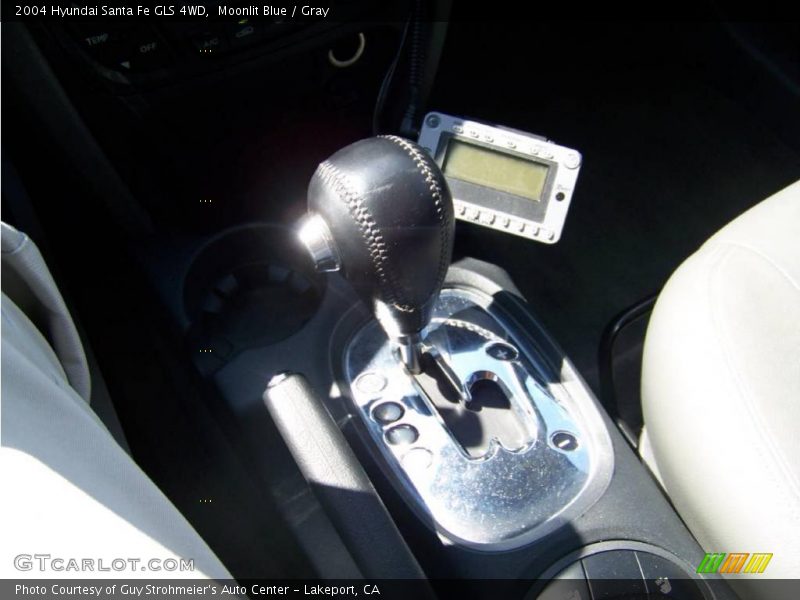 Moonlit Blue / Gray 2004 Hyundai Santa Fe GLS 4WD