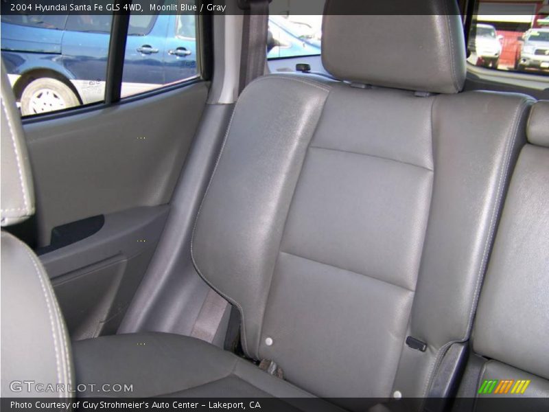 Moonlit Blue / Gray 2004 Hyundai Santa Fe GLS 4WD