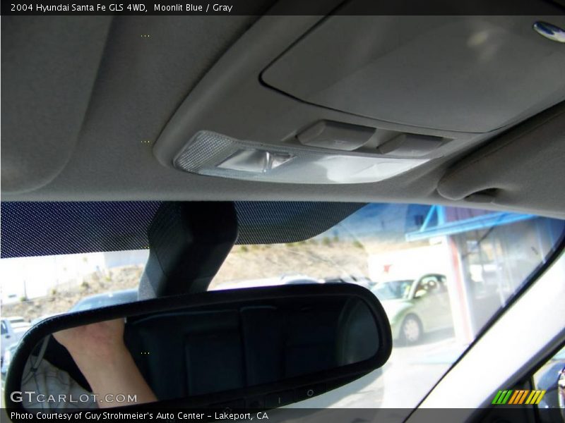 Moonlit Blue / Gray 2004 Hyundai Santa Fe GLS 4WD