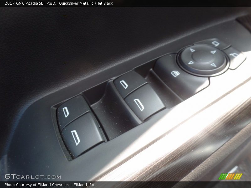 Quicksilver Metallic / Jet Black 2017 GMC Acadia SLT AWD