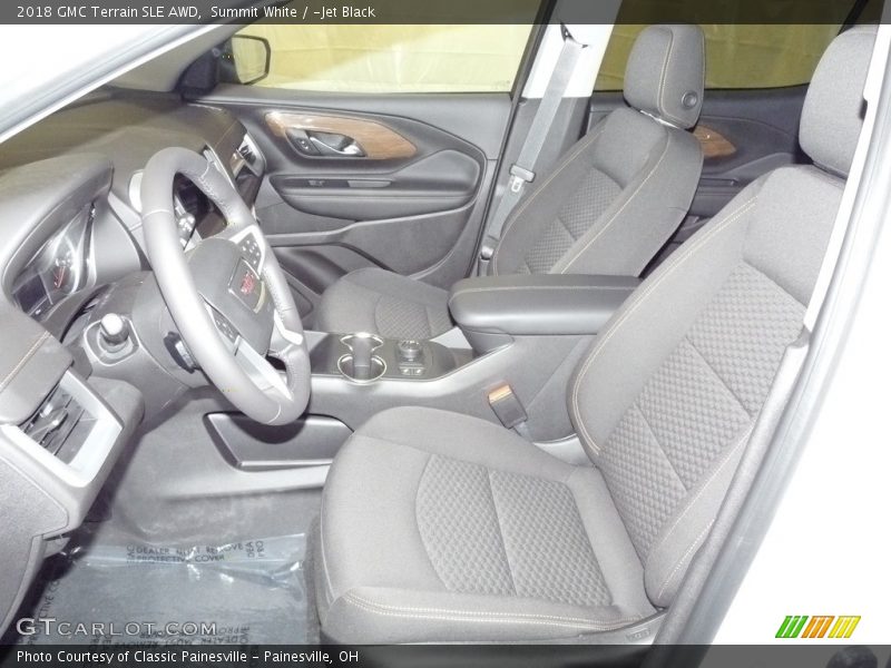 Summit White / ­Jet Black 2018 GMC Terrain SLE AWD