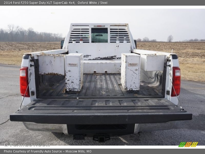 Oxford White / Steel 2014 Ford F250 Super Duty XLT SuperCab 4x4