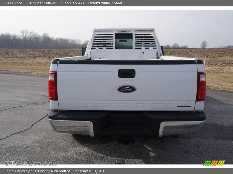 Oxford White / Steel 2014 Ford F250 Super Duty XLT SuperCab 4x4