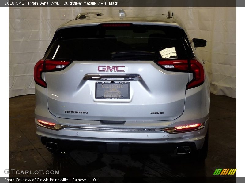 Quicksilver Metallic / ­Jet Black 2018 GMC Terrain Denali AWD