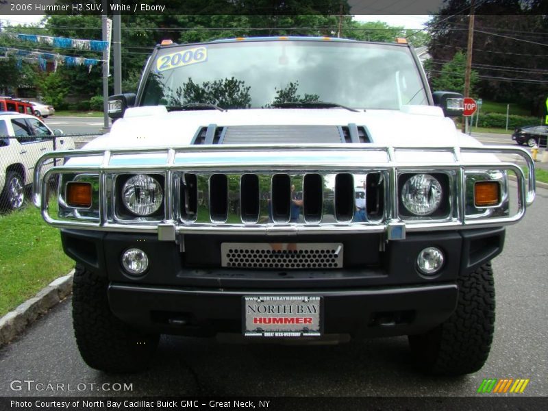 White / Ebony 2006 Hummer H2 SUV