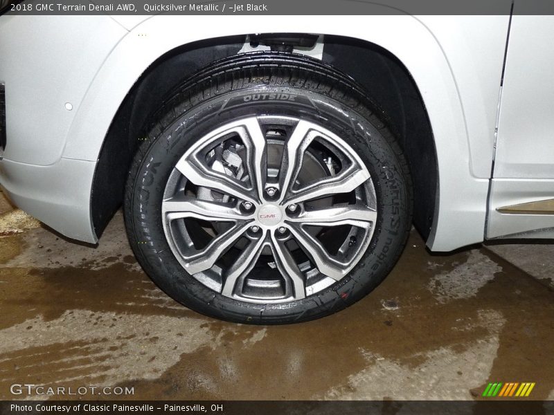 Quicksilver Metallic / ­Jet Black 2018 GMC Terrain Denali AWD