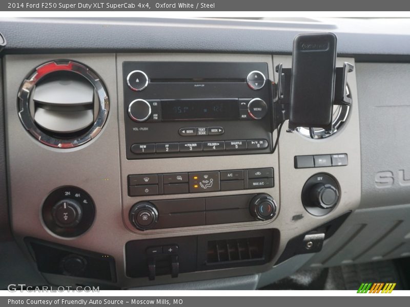 Oxford White / Steel 2014 Ford F250 Super Duty XLT SuperCab 4x4