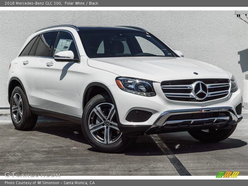 Polar White / Black 2018 Mercedes-Benz GLC 300