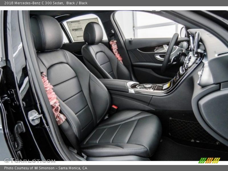 Black / Black 2018 Mercedes-Benz C 300 Sedan