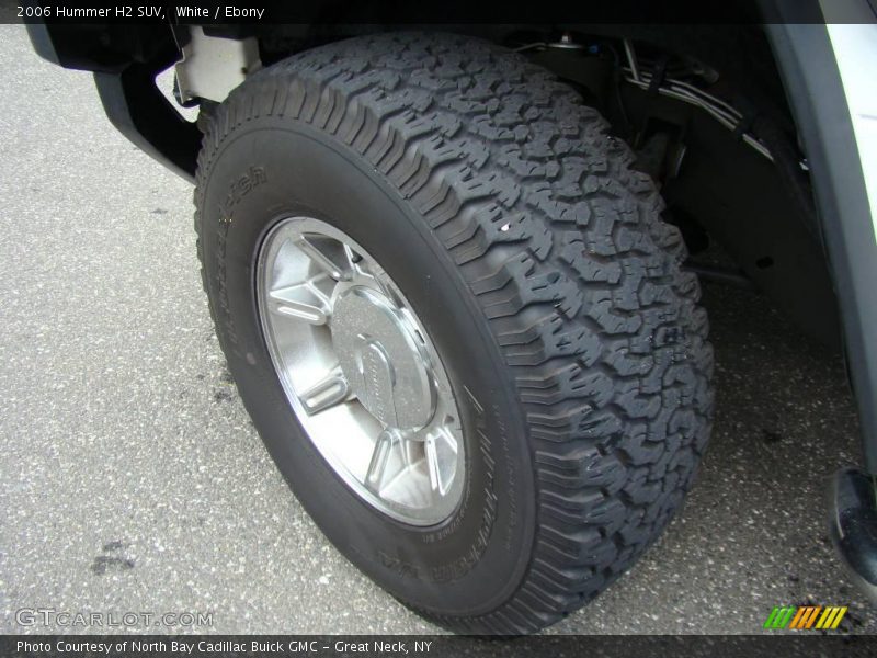 White / Ebony 2006 Hummer H2 SUV