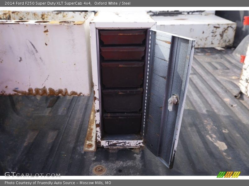 Oxford White / Steel 2014 Ford F250 Super Duty XLT SuperCab 4x4
