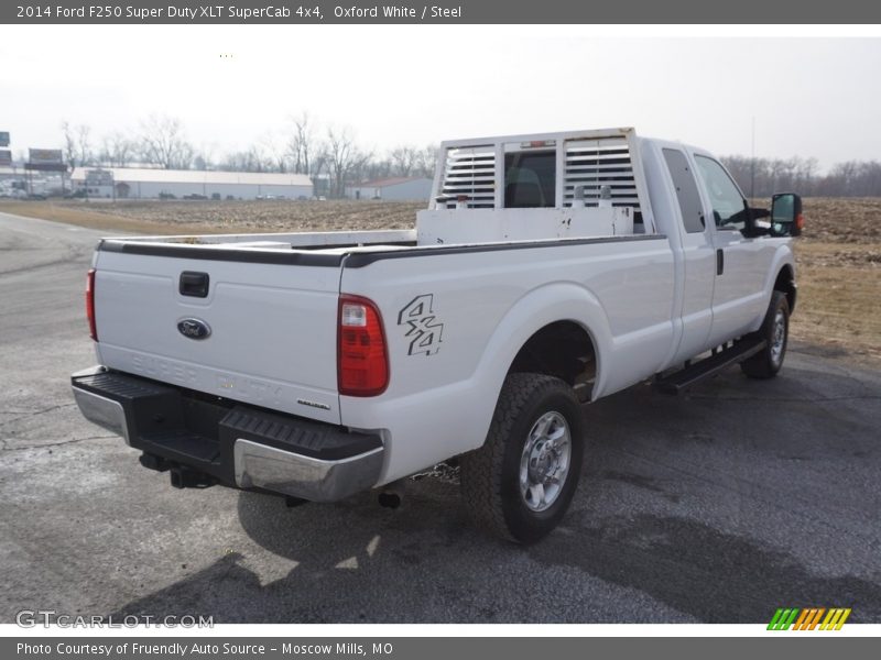 Oxford White / Steel 2014 Ford F250 Super Duty XLT SuperCab 4x4