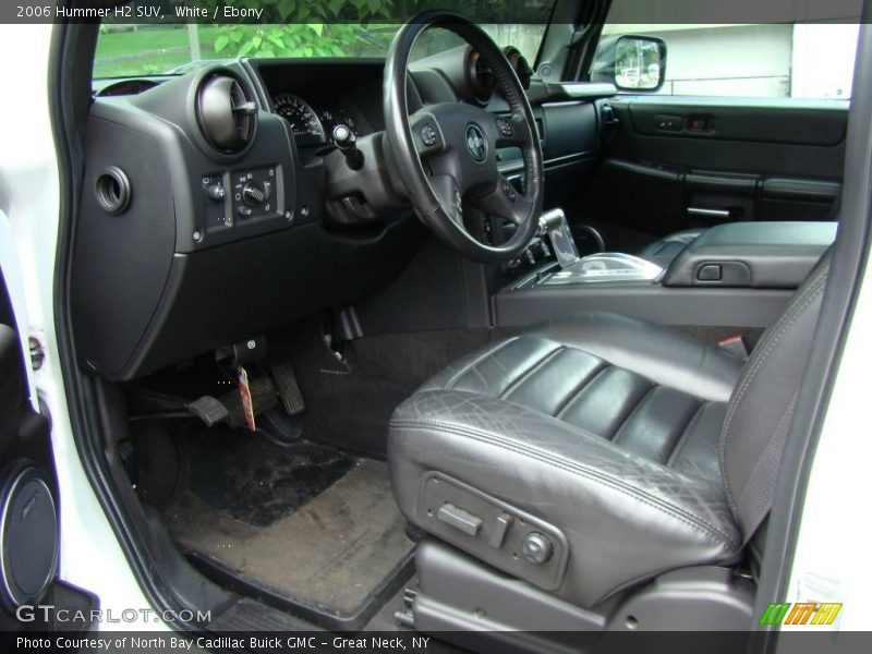 White / Ebony 2006 Hummer H2 SUV