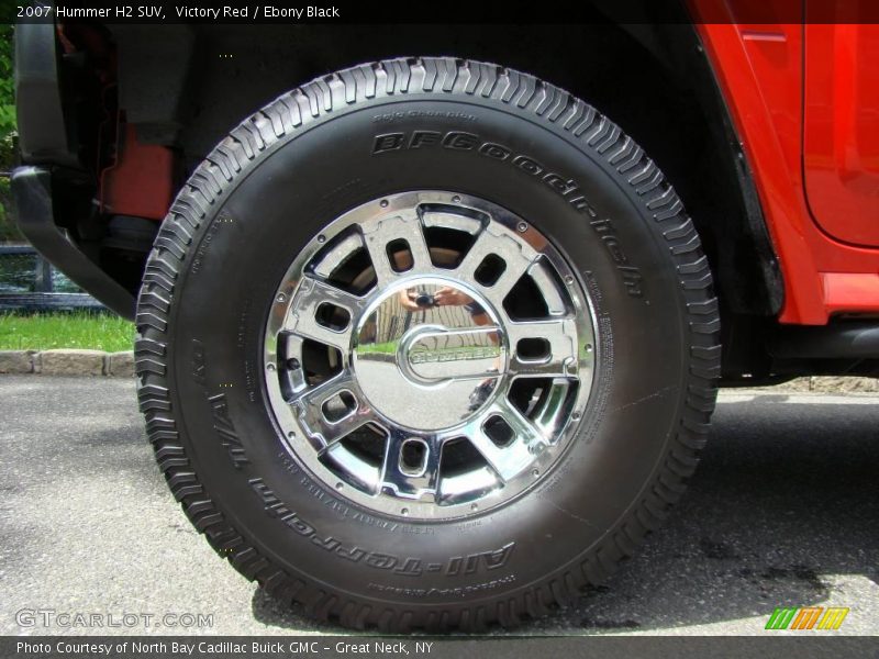 Victory Red / Ebony Black 2007 Hummer H2 SUV