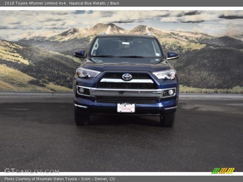 Nautical Blue Metallic / Black 2018 Toyota 4Runner Limited 4x4