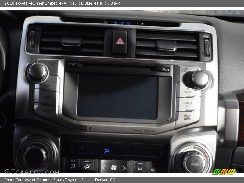 Nautical Blue Metallic / Black 2018 Toyota 4Runner Limited 4x4