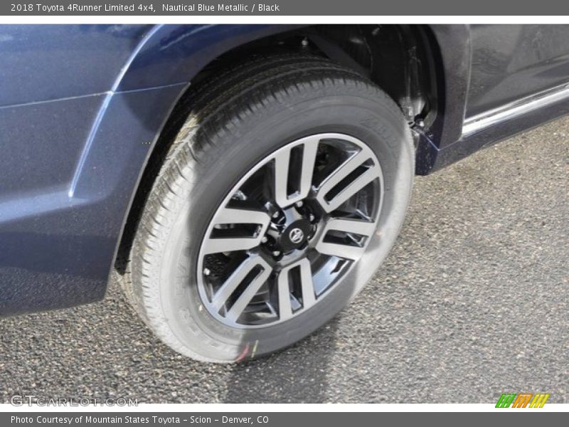 Nautical Blue Metallic / Black 2018 Toyota 4Runner Limited 4x4